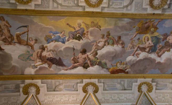Villa Borghese - plafond