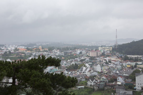 Da Lat onderweg naar het Trúc Lâm klooster