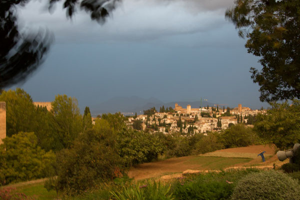 Uitzicht vanaf het Alhambra