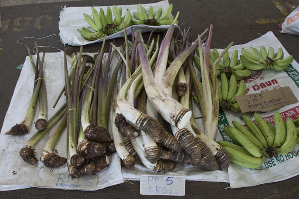 Kuching - markt (de betere dag)
