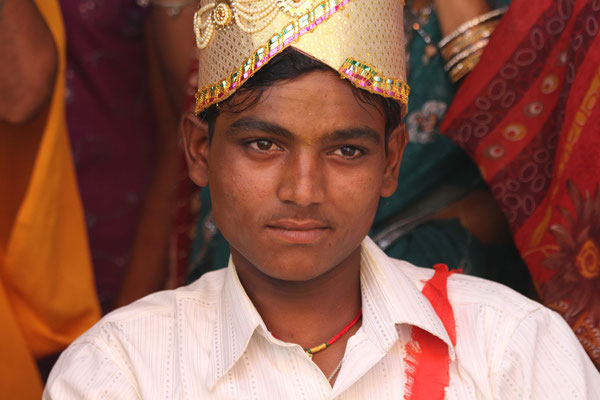 2012 Indien - glücklicher Bräutigam