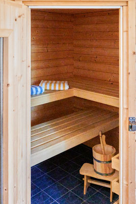 Die Sauna.