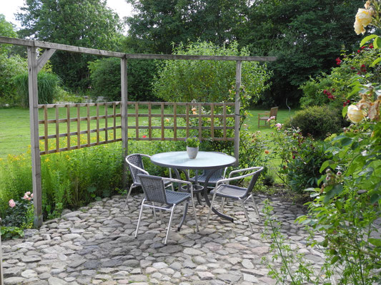 Die Terrasse.