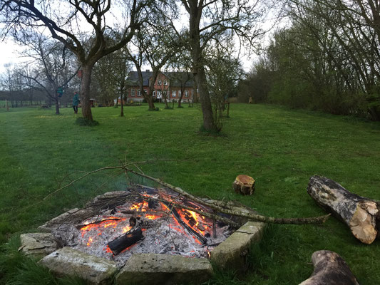 Die Lagerfeuerstelle