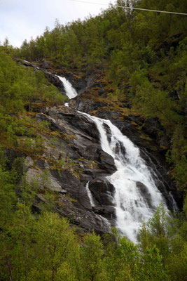 Die Wasserfälle an der E6