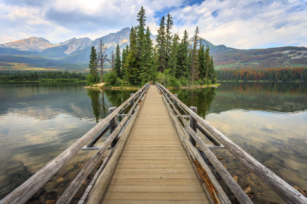 Pyramid Island bei Jasper