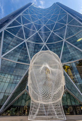 The Bow Tower & Wonderland Sculpture