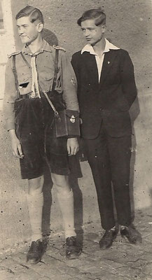 Opa Kurt mit Bruder Walter