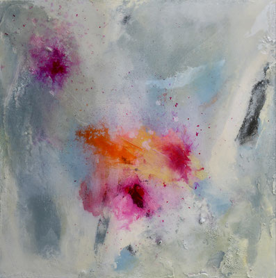 Acryl-Mix mit Resin 40x40x4 cm  nicht mehr verfügbar