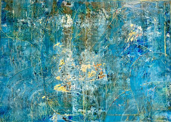 Acryl Rakeltechnik  50x70x4 cm  nicht mehr verfügbar