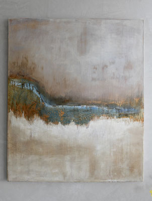 100x120 cm Acryl-Mix mit Cafe