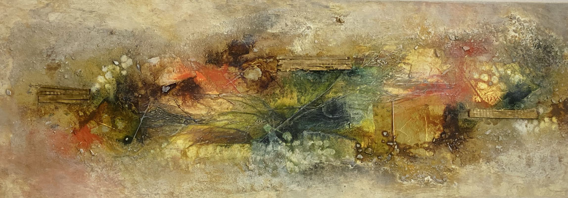 Acryl-Mix 120x40x4 cm  Hochkant oder Querhängung