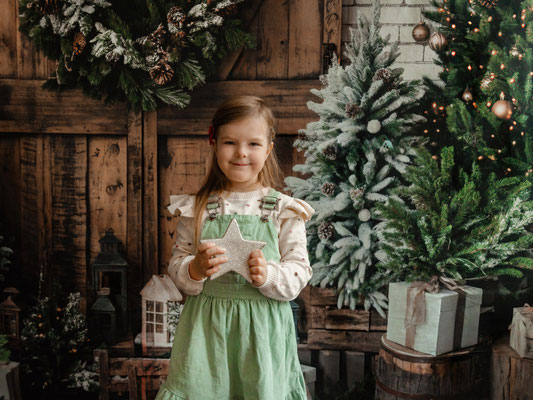 Familienshooting zu Weihnachten 2025