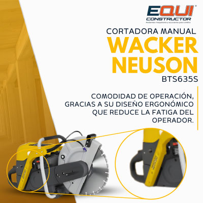 Cortadora Wacker Neuson BTS635S