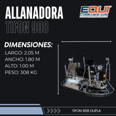 Allanadora TIFON 908 DUPLA