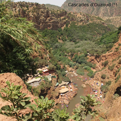 Cascade d'Ouzoud -Séjour été 2015-