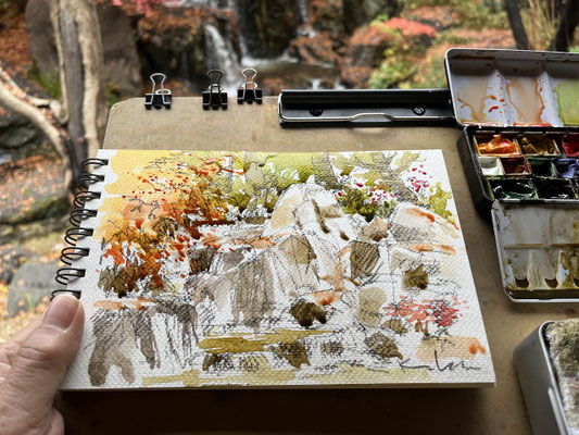 ３分速写