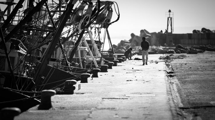 Essaouira fishing boats