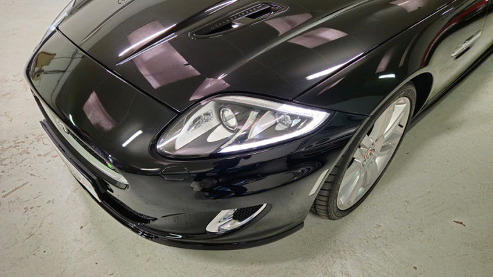 Angle avant droit Jaguar XKR 5.0L