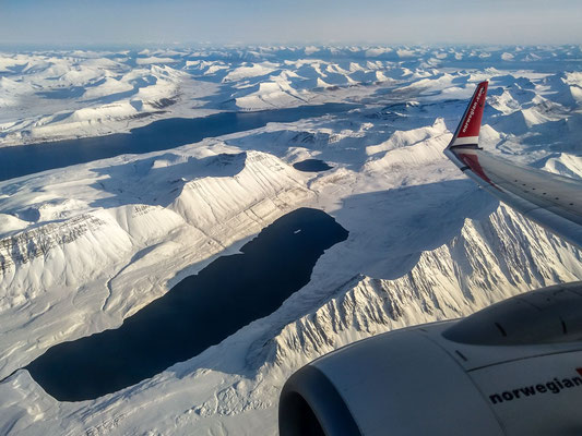 Spitzbergen von oben. Dirk Godlinski Digitalografie