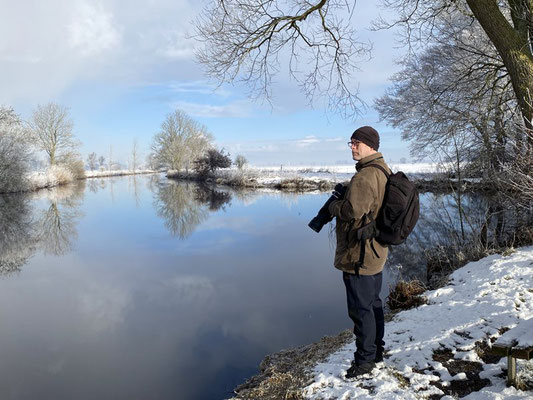 Im Winter vor der Haustür an der Hamme. Dirk Godlinski Digitalografie: Kunst | Fotografie | Natur 
