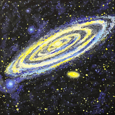 Ben STARRY Ölfarbe auf Leinwand 20 X 20 cm | Foto: Günter Wintgens