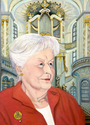 Tina MEINE MUTTER Ölfarbe auf Leinwand 70 x 50 cm | Foto: Günter Wintgens