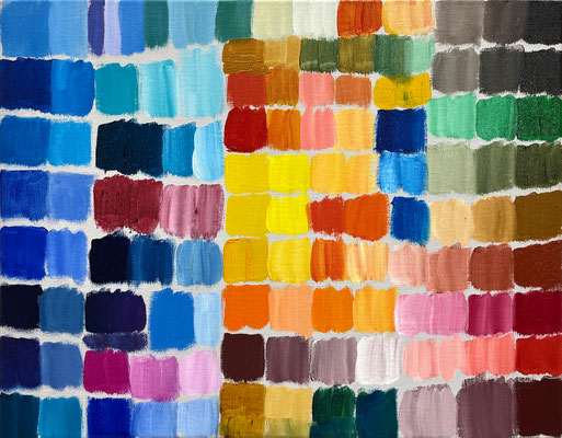 Karin PLAY OF CONCIOUSNESS Ölfarbe auf Leinwand 28 X 36 cm | Foto: Günter Wintgens