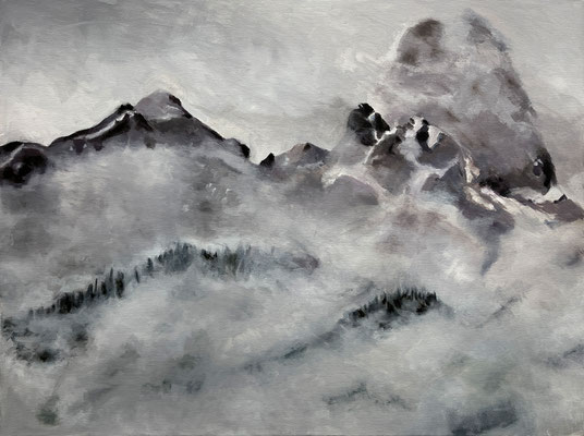 Beate IN CHINA Ölfarbe auf Leinwand 60 x 80 cm | Foto: Günter Wintgens