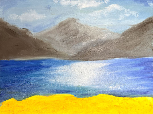 Anita ALLA PRIMA Ölfarbe auf Leinwand 30 X 40 cm | Foto: Günter Wintgens