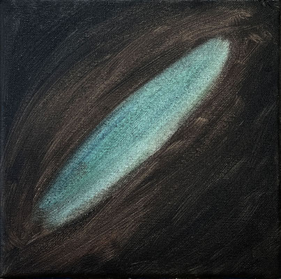 Ben DISKUS Ölfarbe auf Leinwand 20 X 20 cm | Foto: Günter Wintgens