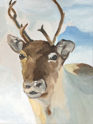 Nils RUDOLF Ölfarbe auf Leinwand 40 x 30 cm | Foto: Günter Wintgens