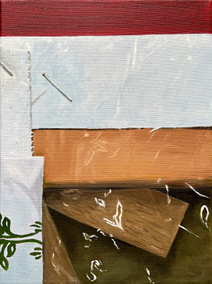 Lisa ECKVERBINDUNG Ölfarbe auf Leinwand 40 X 30 cm | Foto: Günter Wintgens