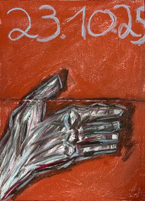 Ira ZEIT Pastell 40 X 21 cm | Foto: Günter Wintgens