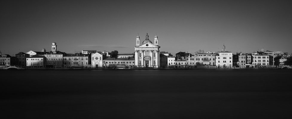 panoramic view - ca' foscari zattere venice, italy 2015