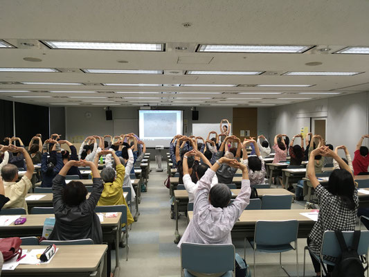 70名ほどの方が、、生徒さんも来てくれました！