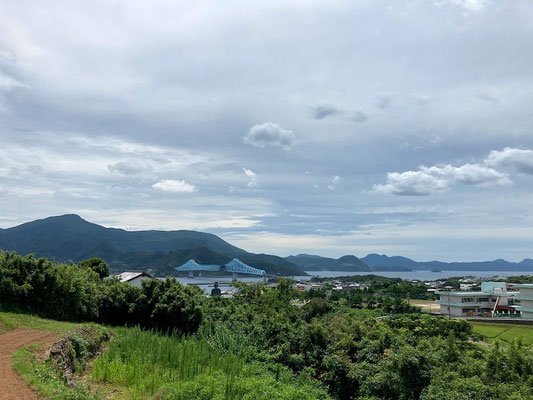 「生月大橋」平戸島と生月島を結ぶ