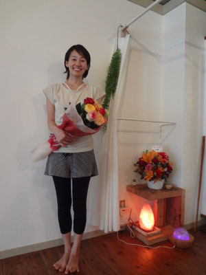 お花のいい香りがしています♡