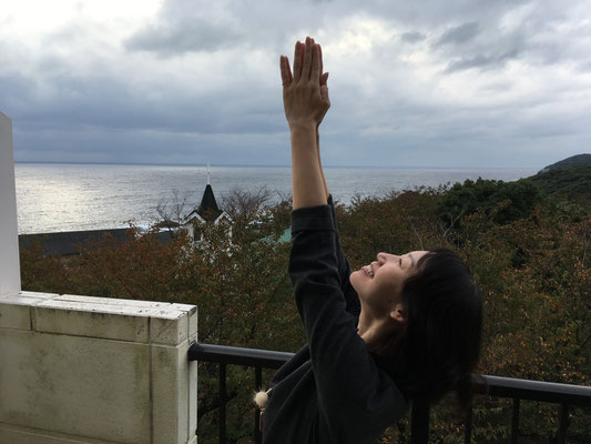 起きたらすぐ目の前に広がる大自然