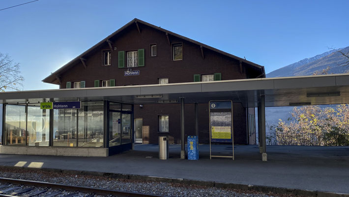 Bahnhofgebäude Hohtenn, Lötschberger Südrampe