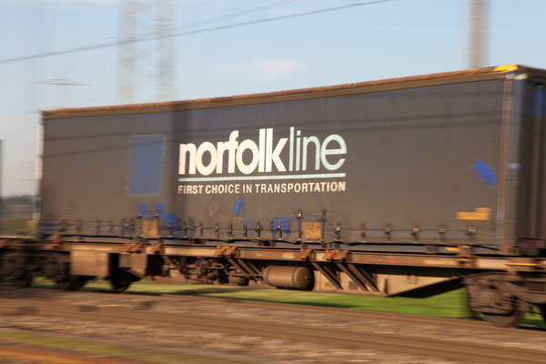kombinierter Güterverkehr - Container Norfolkline