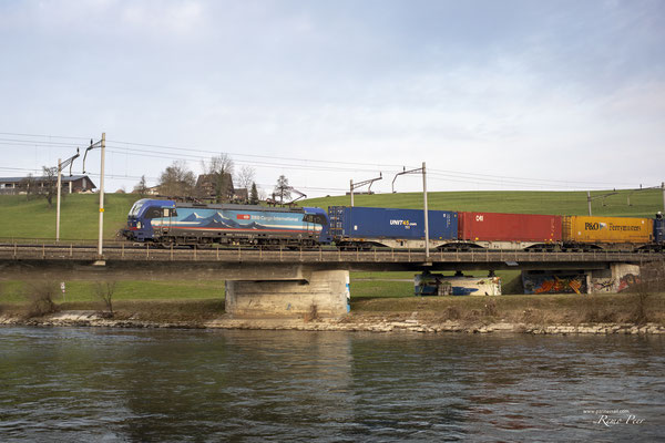 SBB Cargo International, BR 193 521 "Donau", Pratteln (27.03.2021) ©pannerrail.com