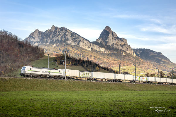 Railcare Rem 476 454 "Wallis", Steinen (12.11.2020) ©pannerrail.com