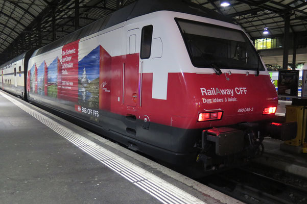 Re 460 048-2 "RailAway", Luzern (16.12.2014) ©pannerrail.com