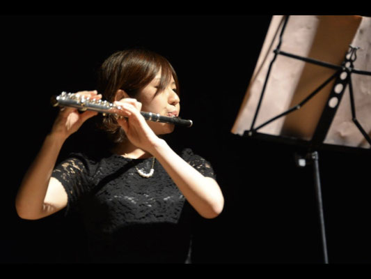 Flute performance / Miss. Nanae Yamazaki (dental technician)