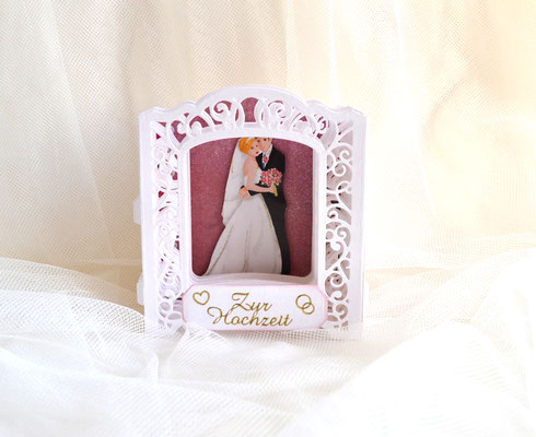 Von Hand gefertigte Glückwunschkarten "Hochzeiten"