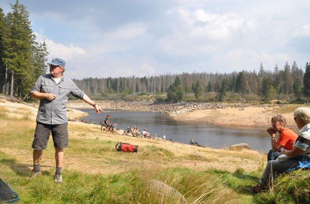 Führung am Oderteich