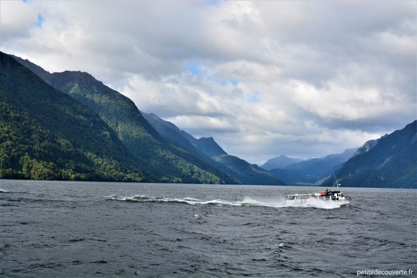 Traversée du Lac Manapouri