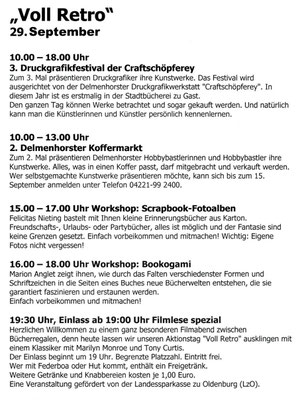 Flyer Druckgrafik-Festival 2018.