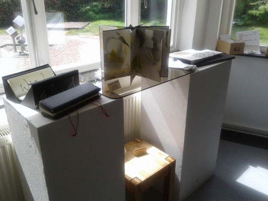 Ausstellung Druckgrafiken in der Druckwerkstatt.